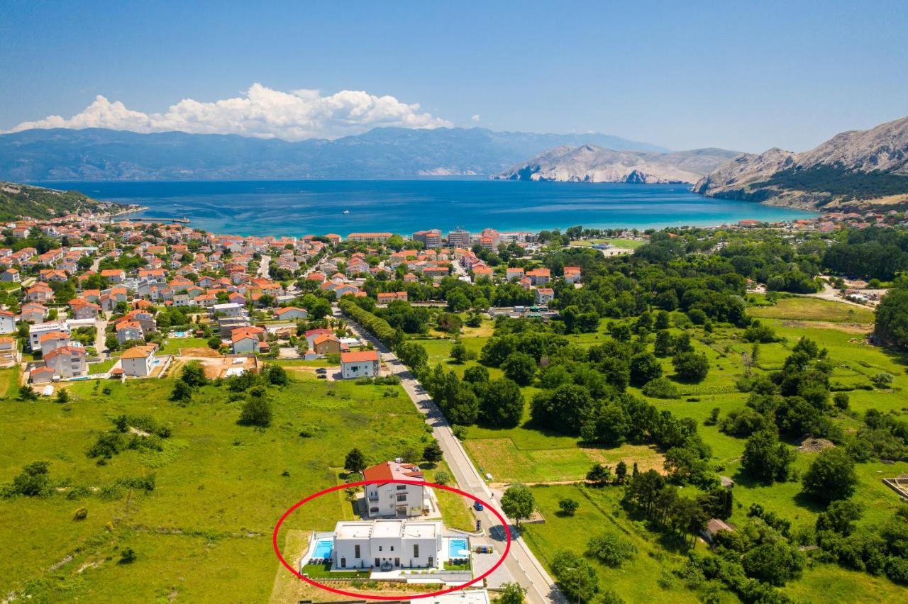 Villa Supernus With Heated Pool Baška Exteriér fotografie